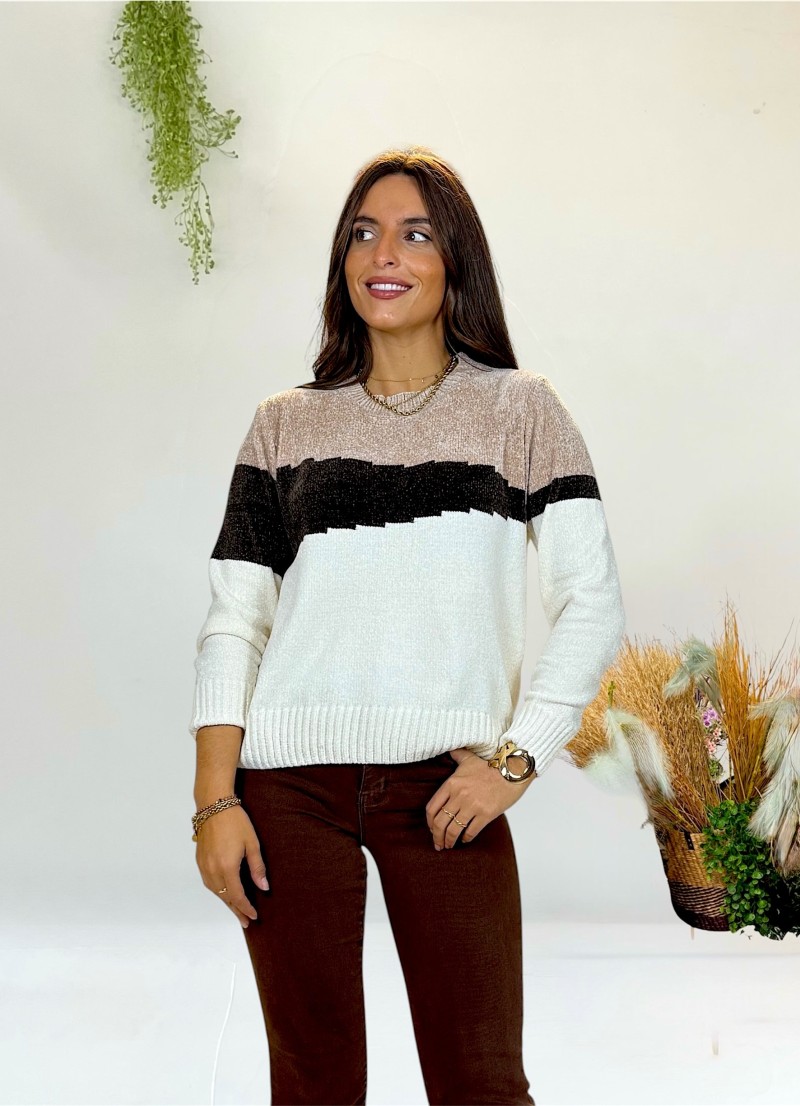 Jersey Luccie beige