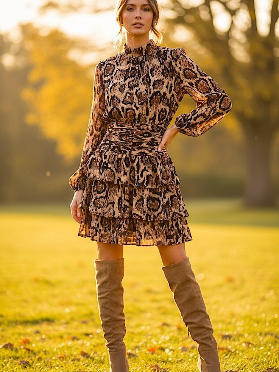 Vestido Kristen animal print