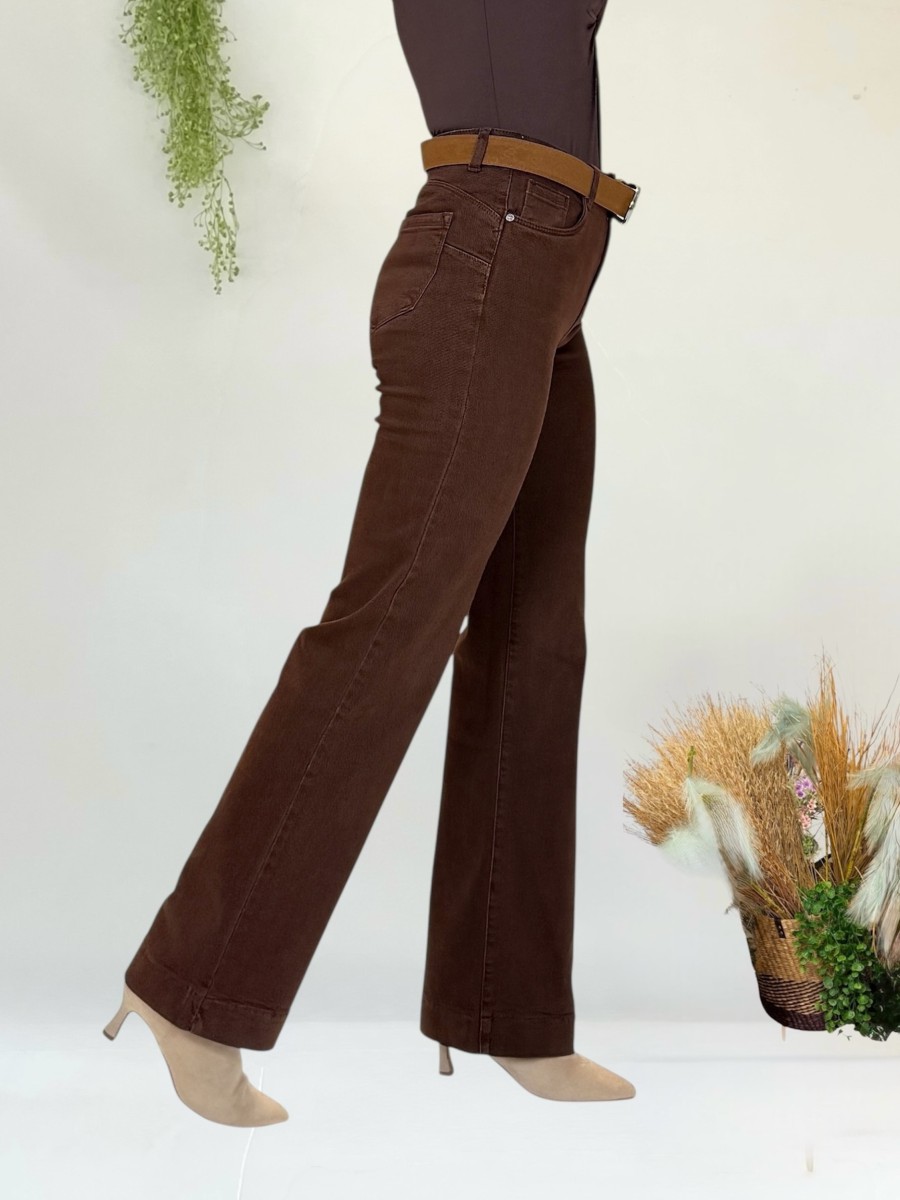 Pantalon Chocolat camal recto