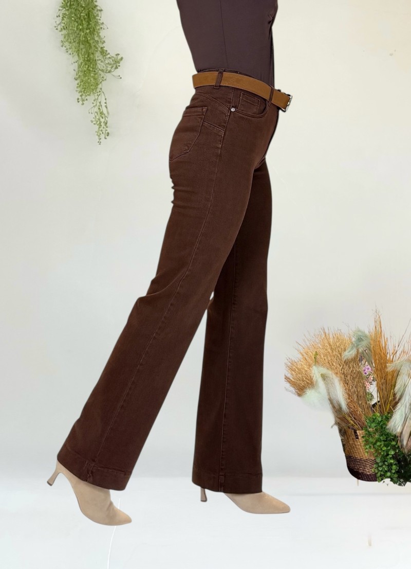 Pantalon Chocolat camal recto