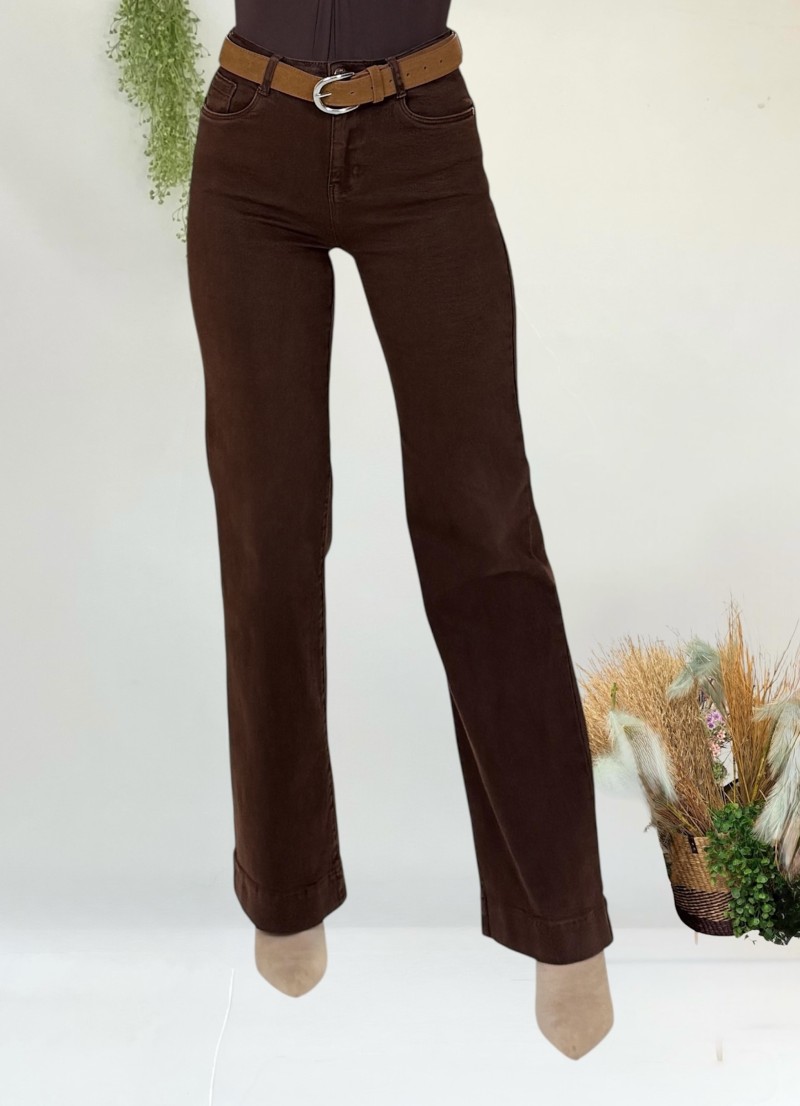 Pantalon Chocolat camal recto