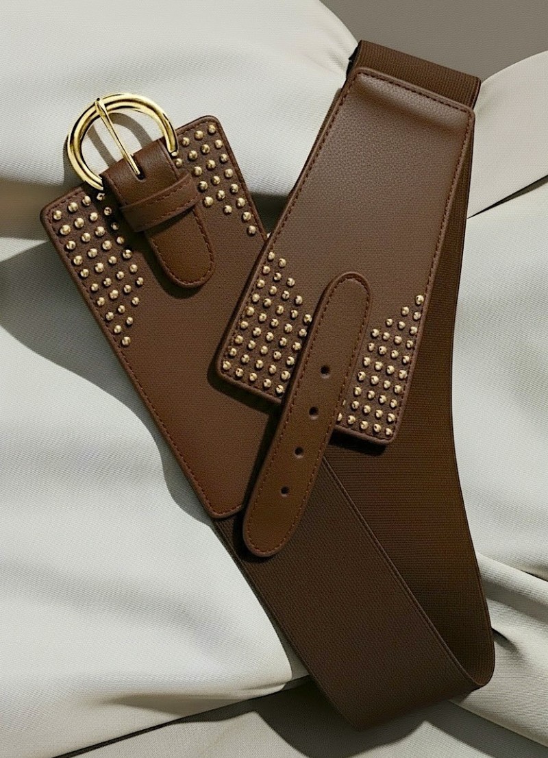 Cinturon Teide marrón chocolate