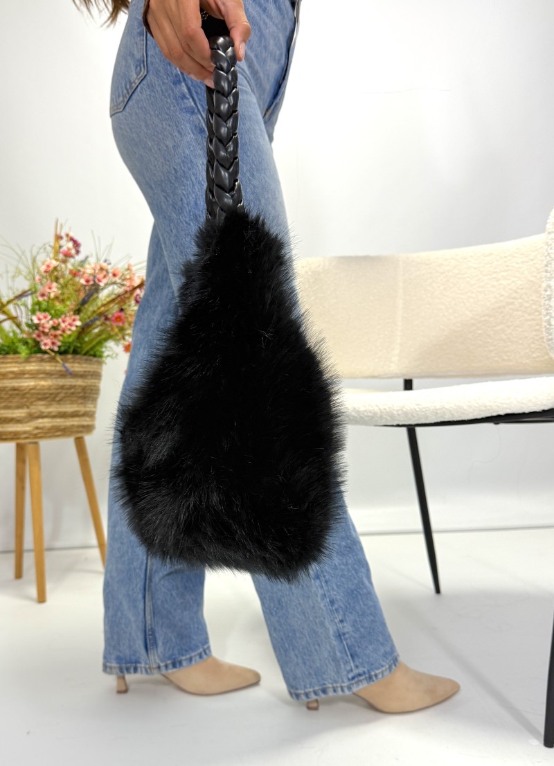 Bolso pelo negro