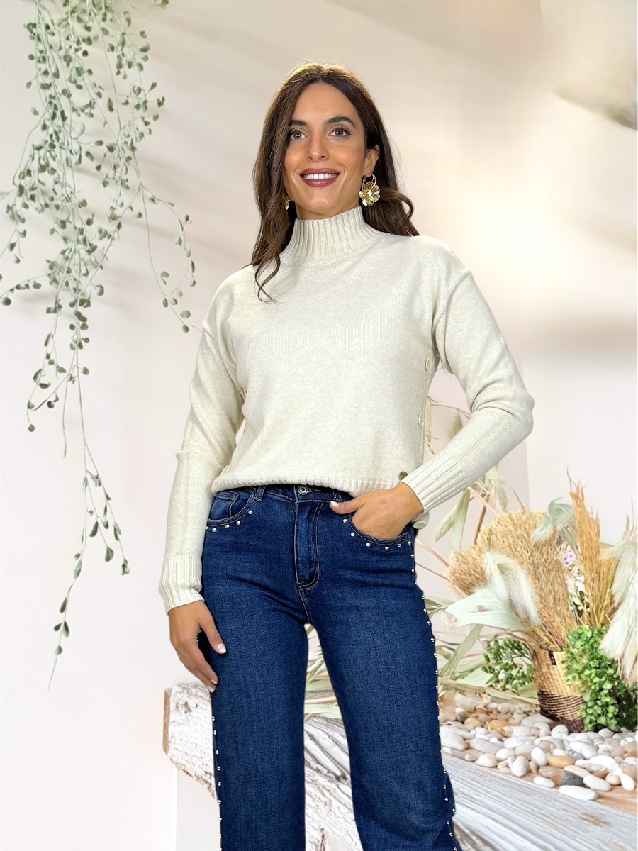 Jersey Luma beige claro