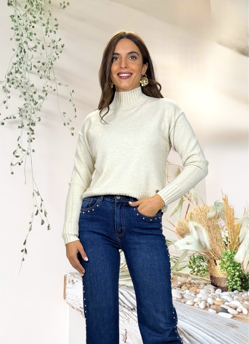 Jersey Luma beige claro