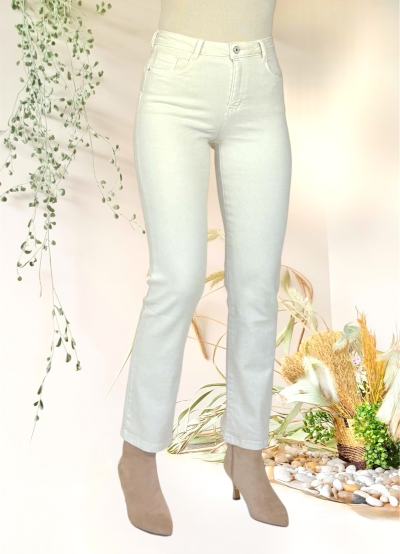 Pantalon Dolly blanco roto