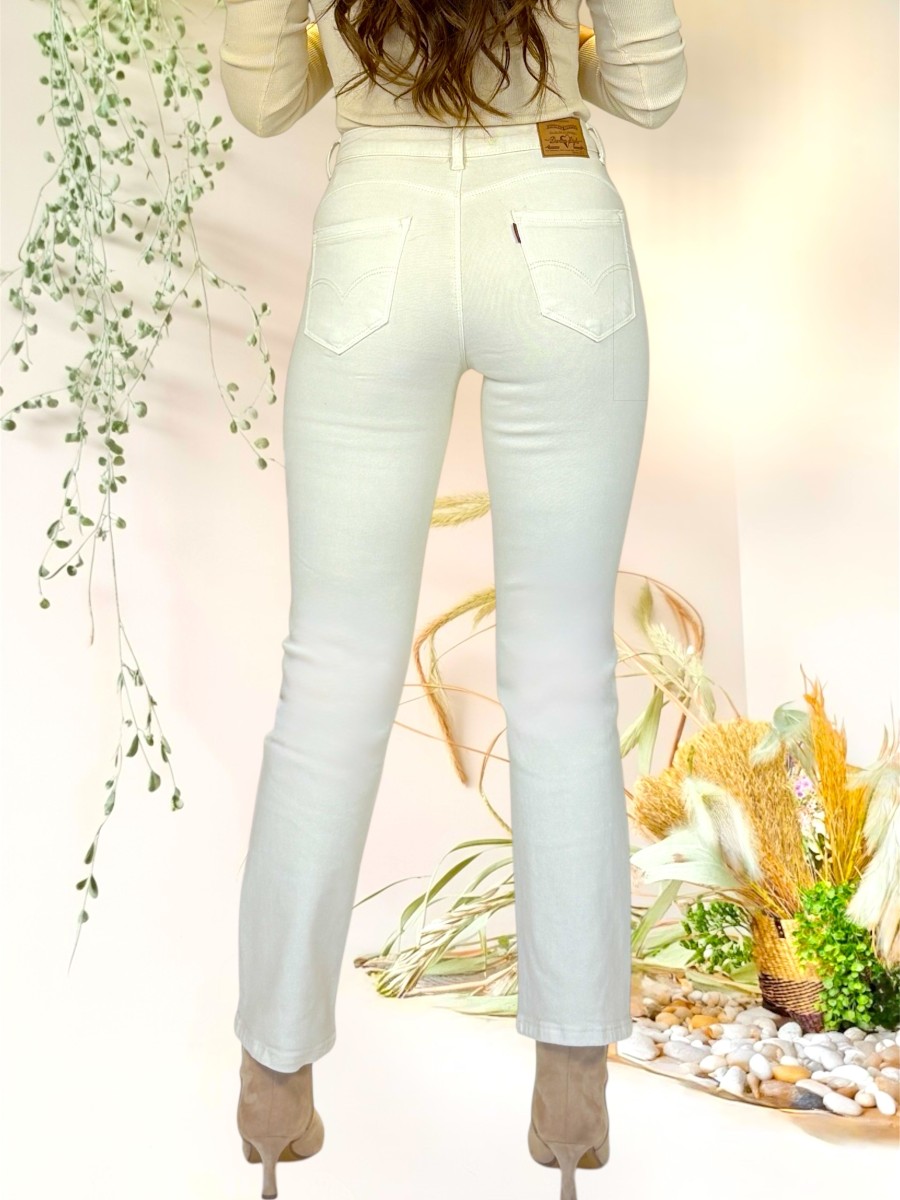 Pantalon Dolly blanco roto