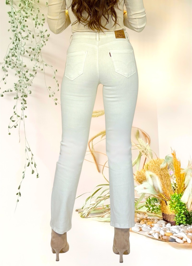 Pantalon Dolly blanco roto