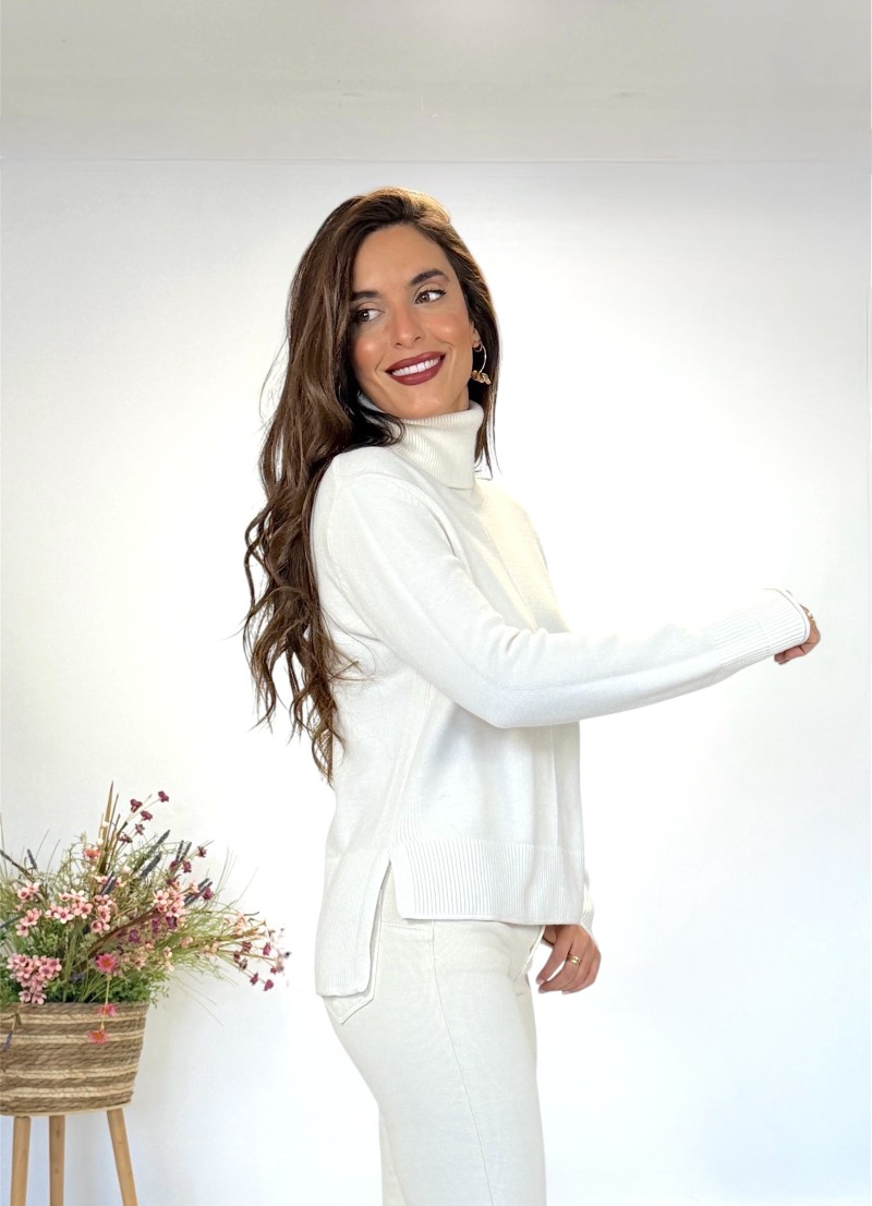 Jersey Nina blanco roto