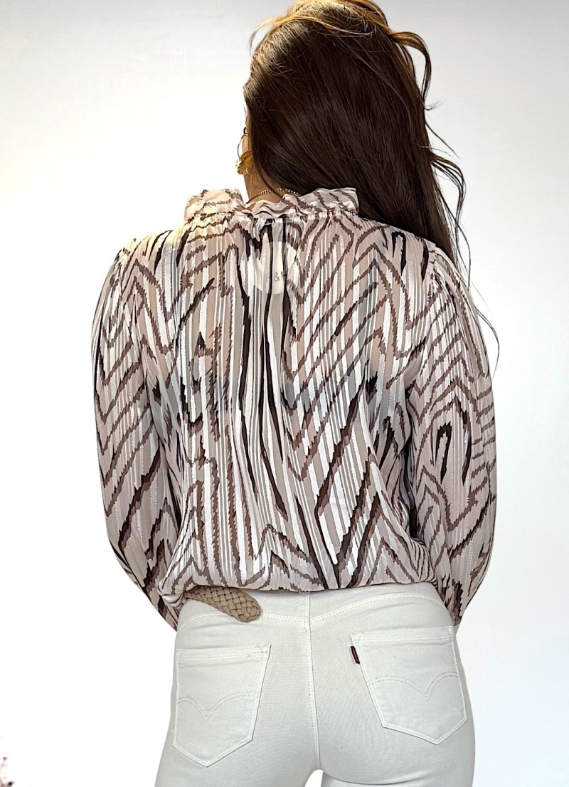Blusa Nice fondo beige