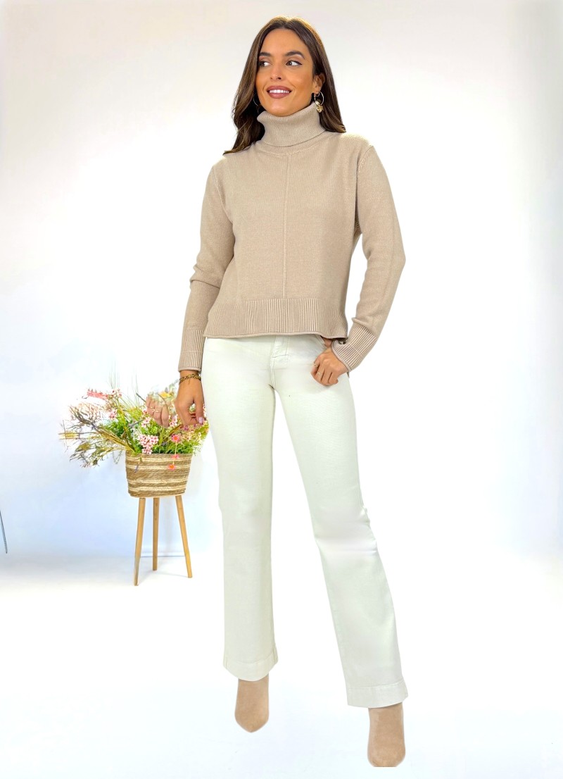 Jersey Nina camel claro