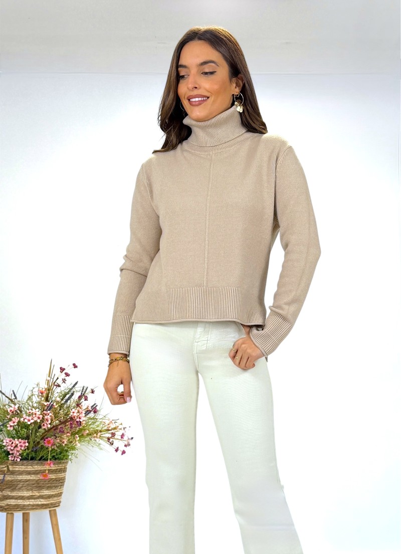 Jersey Nina camel claro