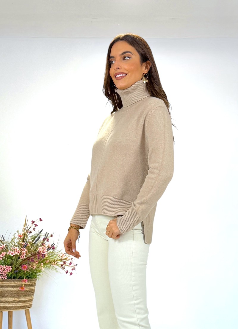 Jersey Nina camel claro