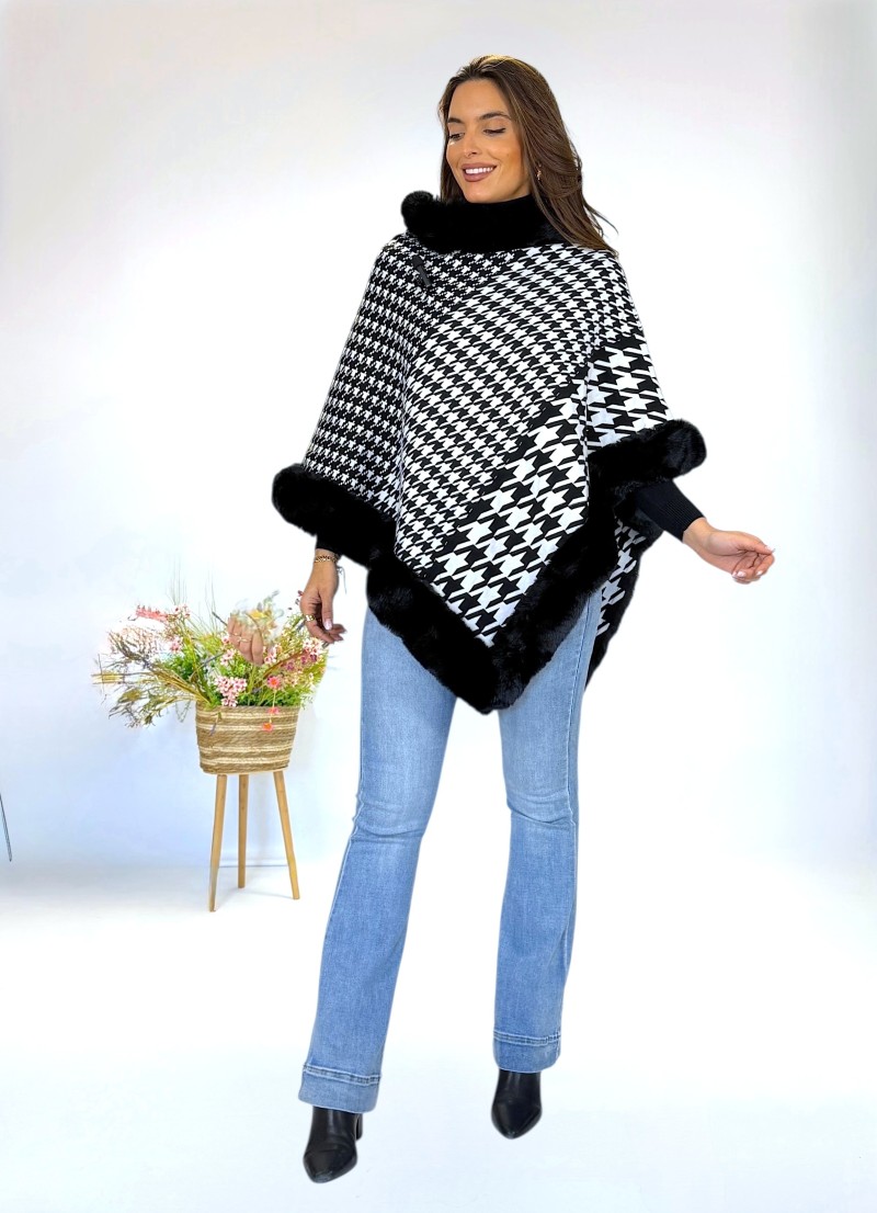 Capa Luxe blanco y negro