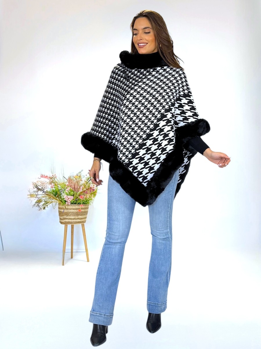 Capa Luxe blanco y negro