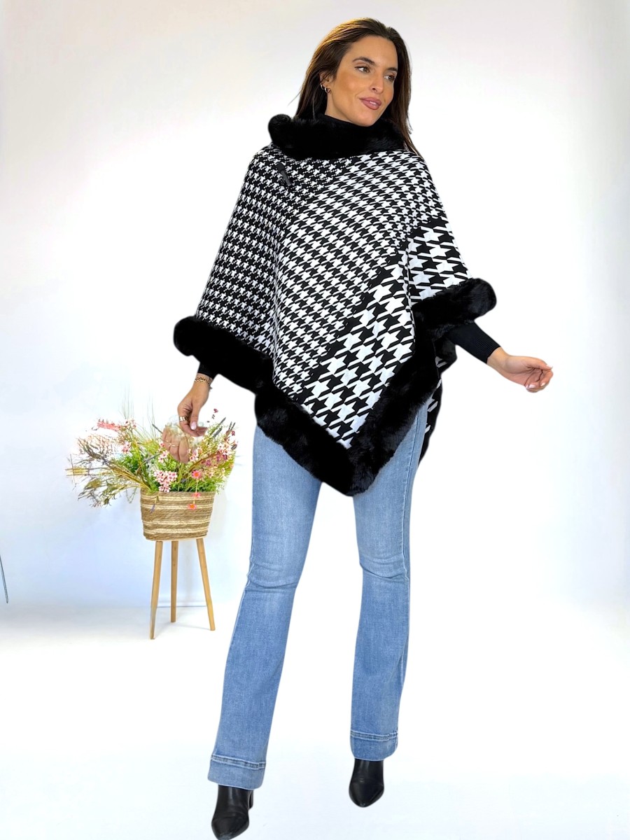 Capa Luxe blanco y negro