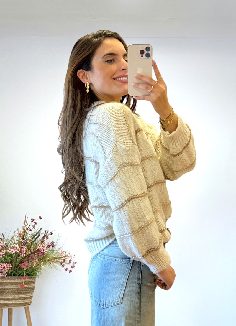 Jersey Mina beige