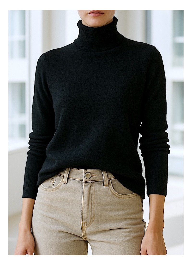 Jersey básico negro