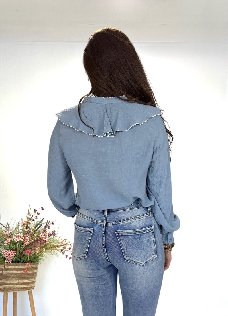 Blusa Nell azul jeans