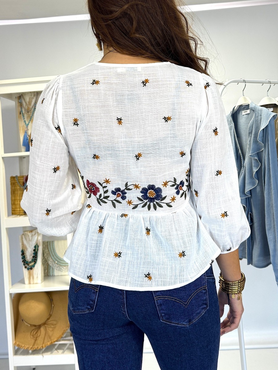 Blusa Candy bordada