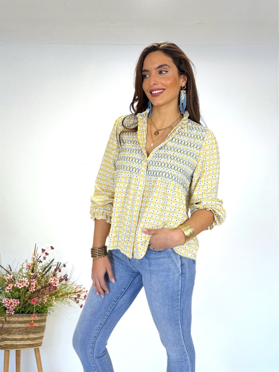 Blusa Nineta amarilla