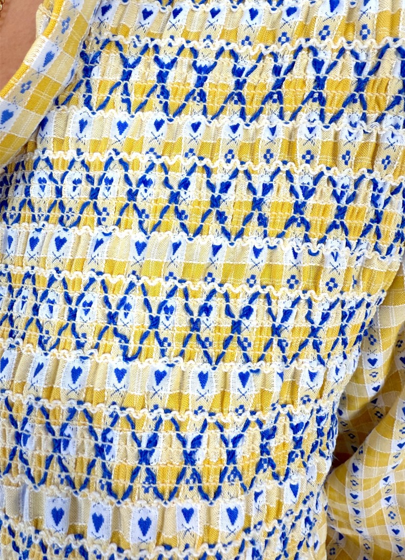 Blusa Nineta amarilla