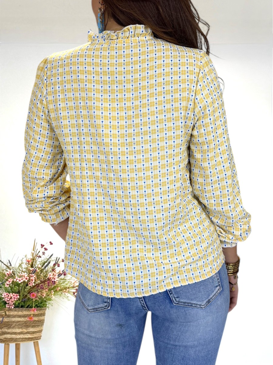 Blusa Nineta amarilla