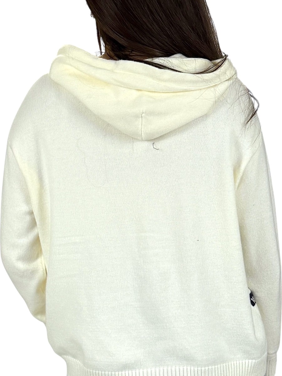 Jersey Luma crudo detalles lentejuelas