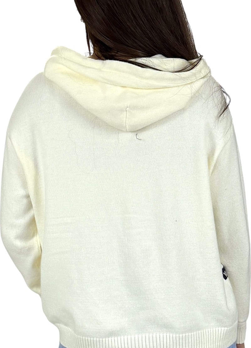 Jersey Luma crudo detalles lentejuelas