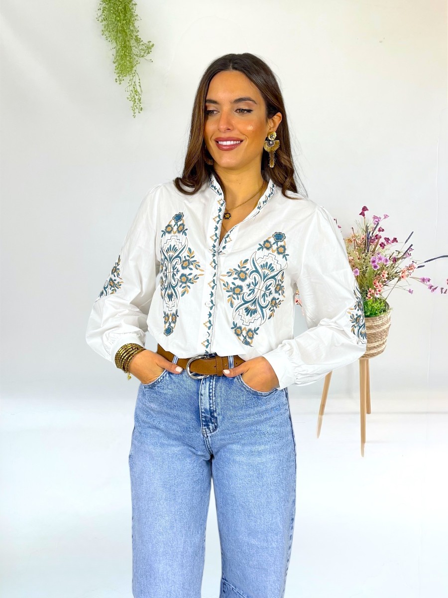Blusa Soley bordada