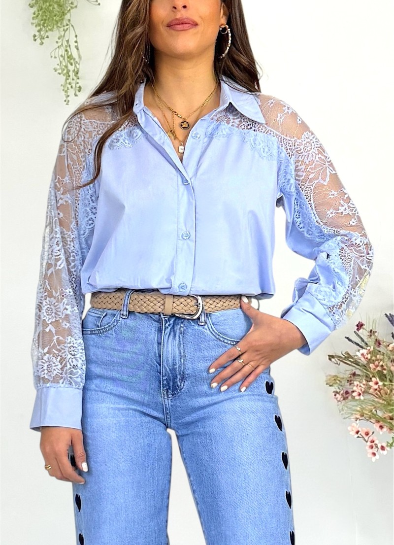 Blusa Milly azul