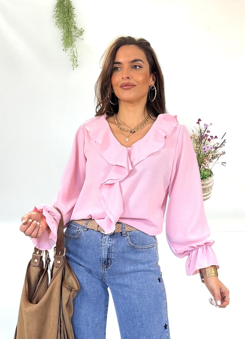Blusa Brita rosa
