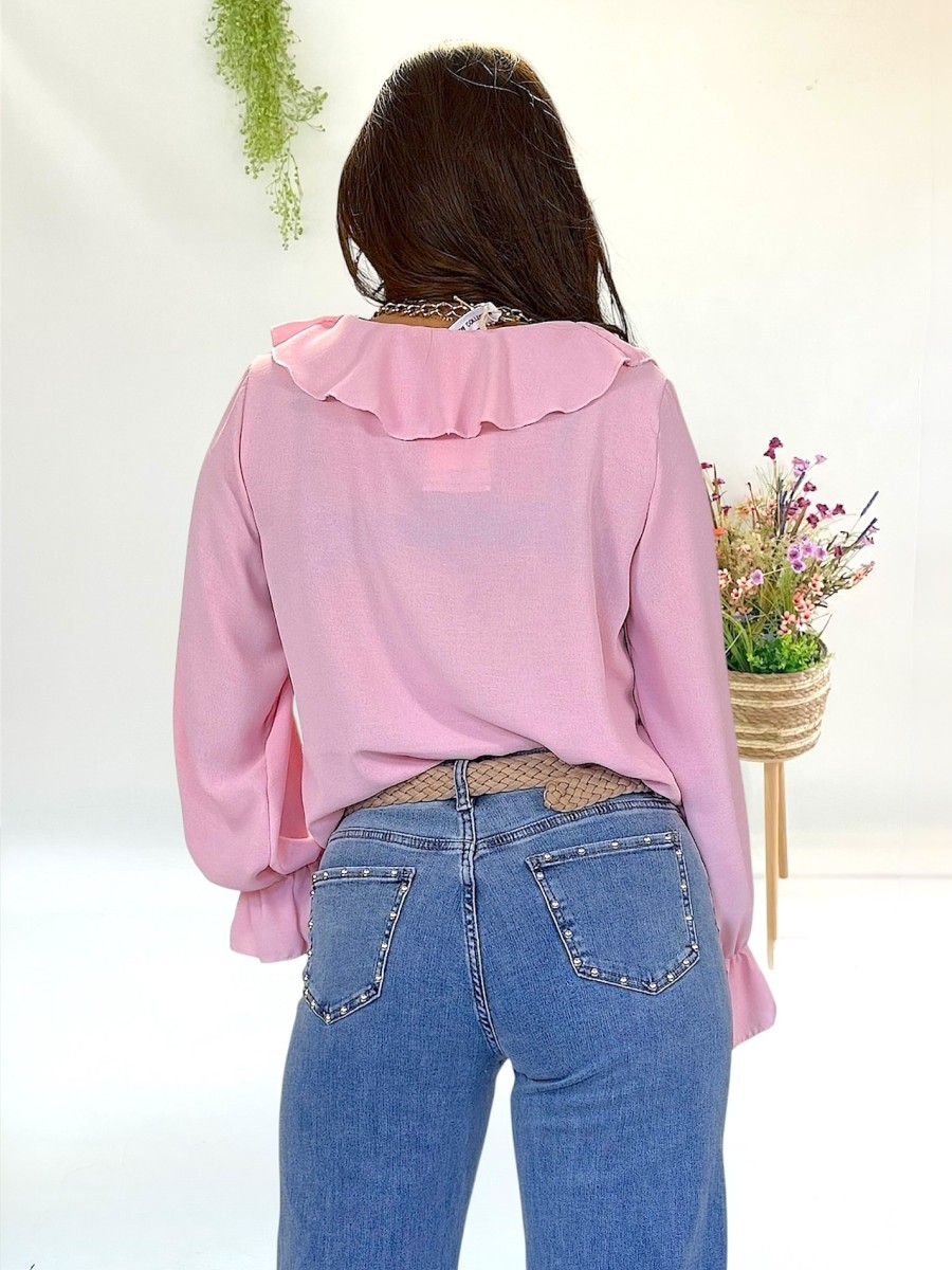 Blusa Brita rosa