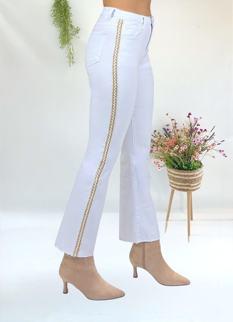 Pantalon Diletta blanco