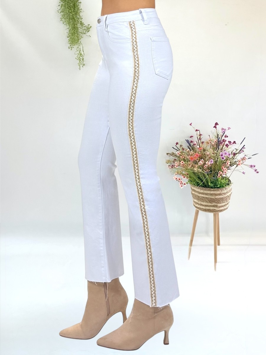 Pantalon Diletta blanco
