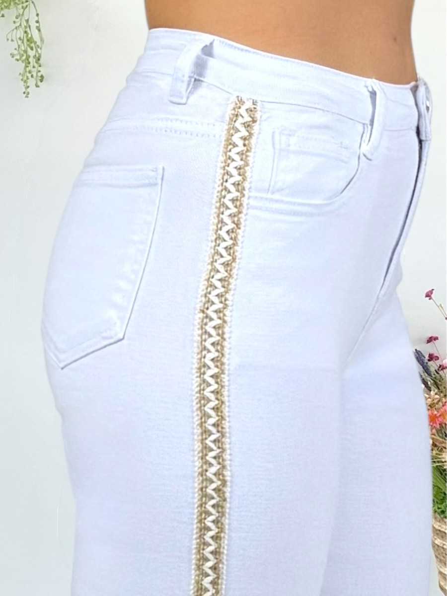 Pantalon Diletta blanco