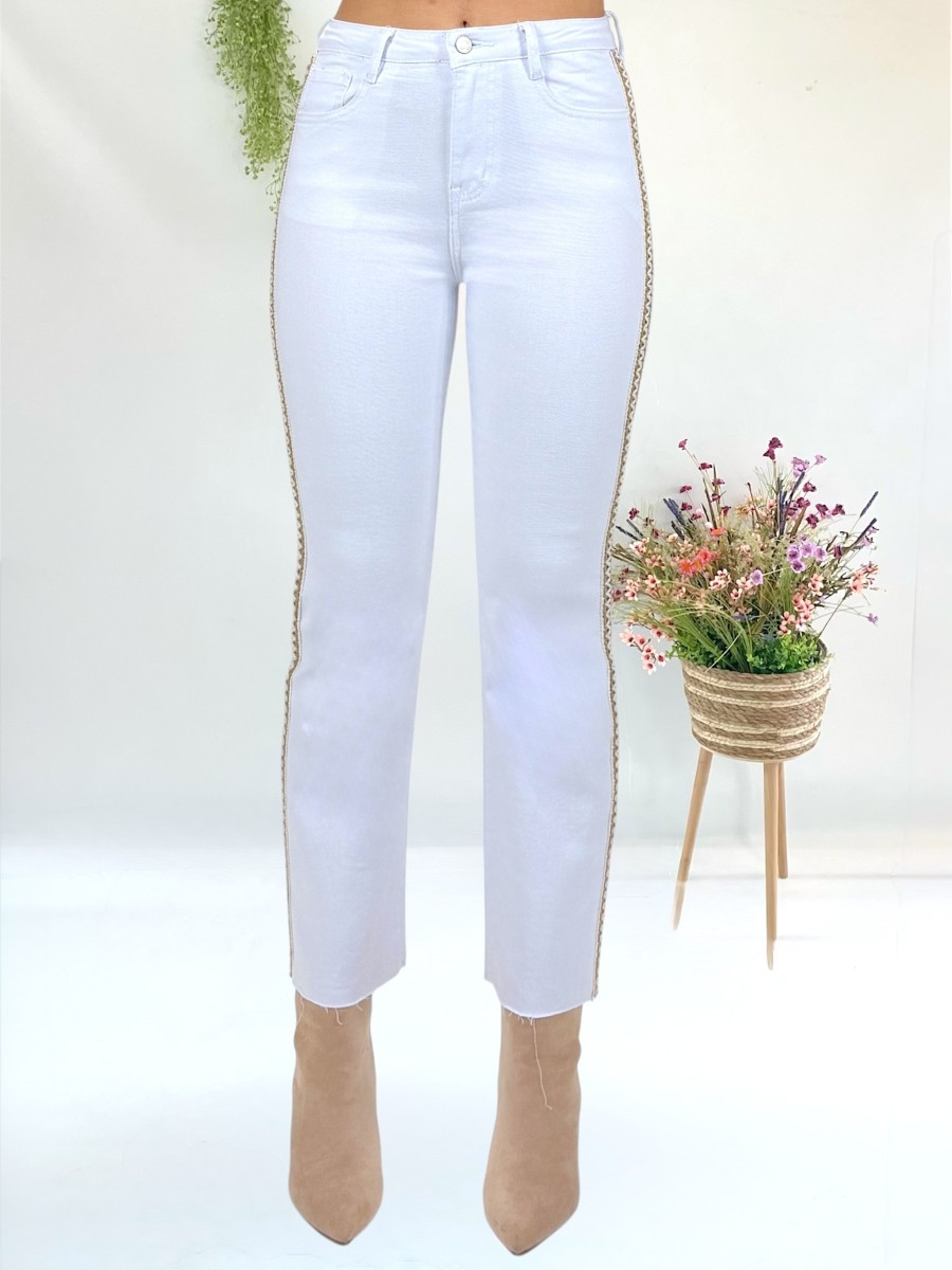 Pantalon Diletta blanco