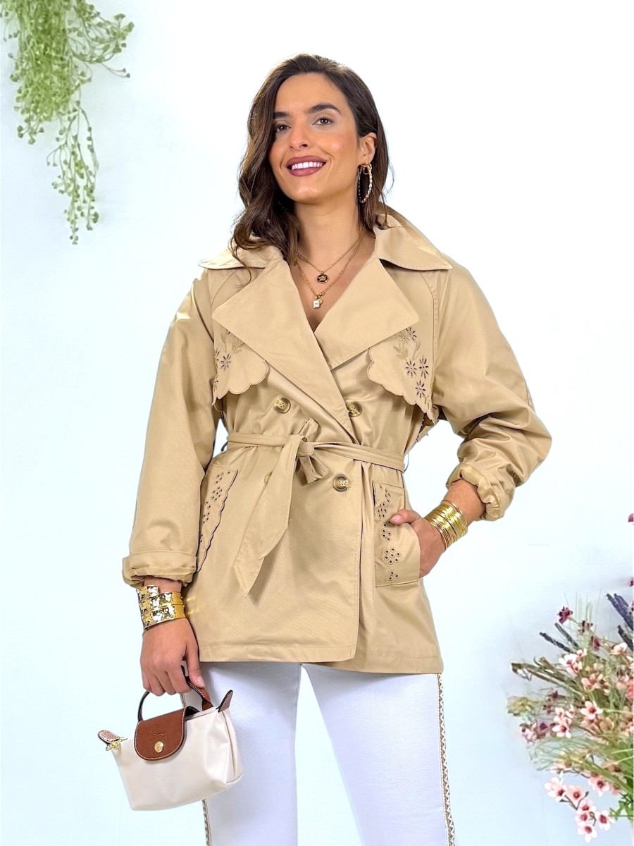 Chaqueta Anais beige