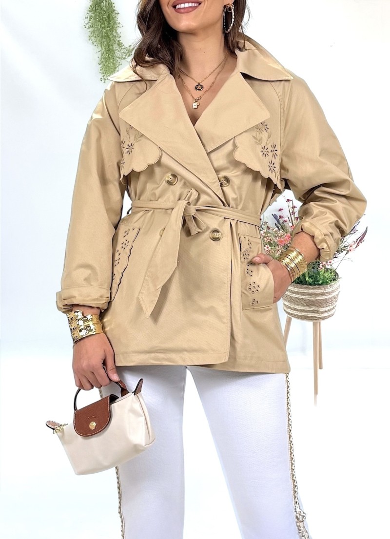 Chaqueta Anais beige