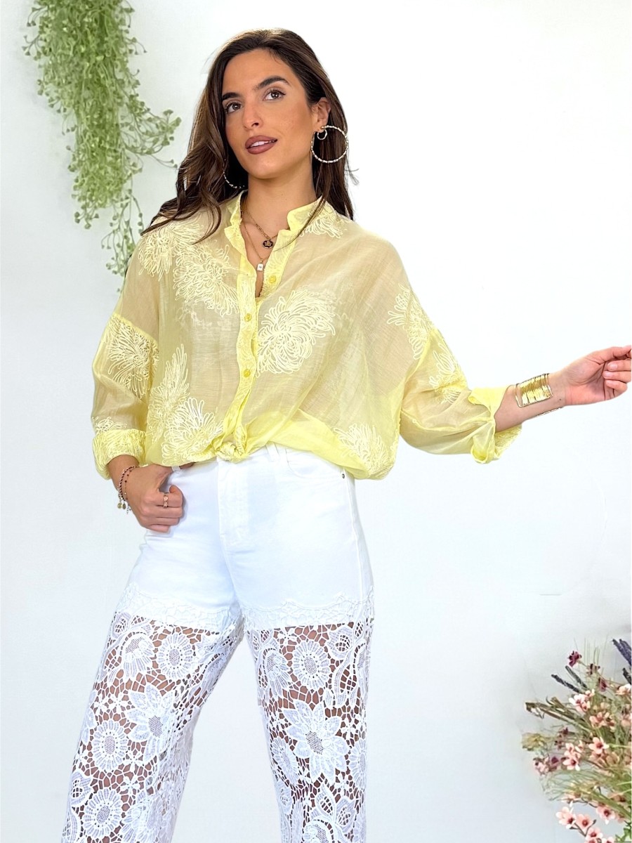 Blusa Lara amarilla