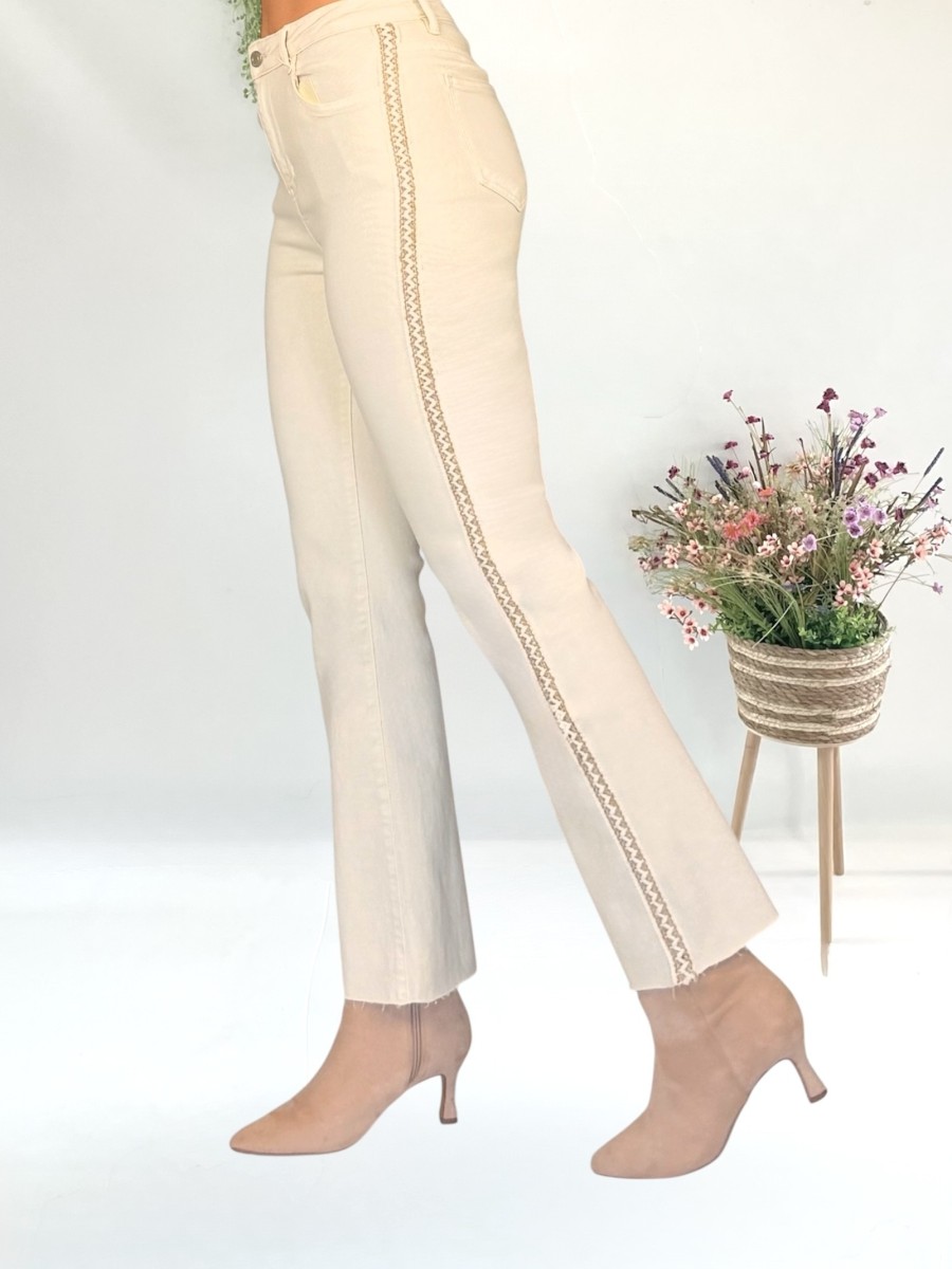Pantalon Diletta beige
