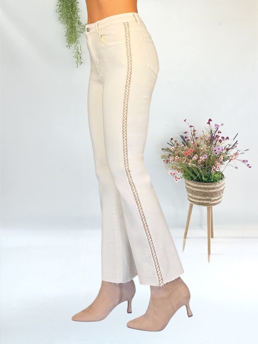 Pantalon Diletta beige