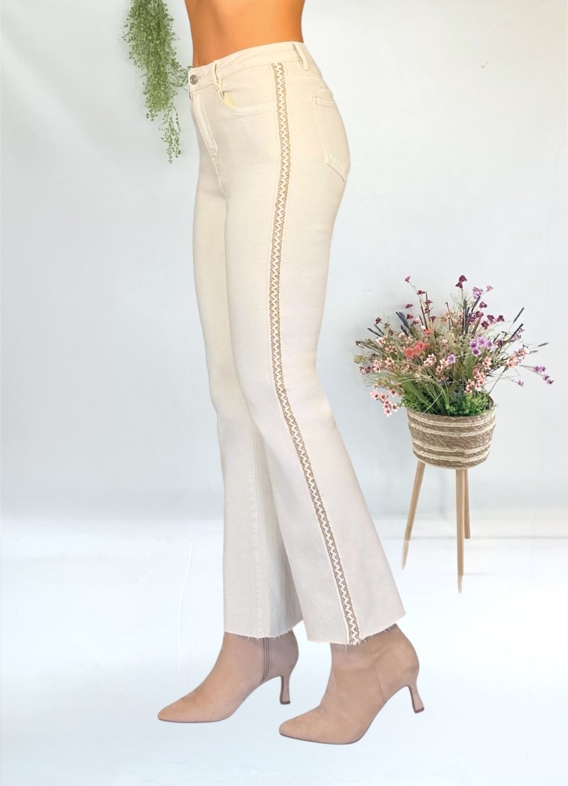 Pantalon Diletta beige