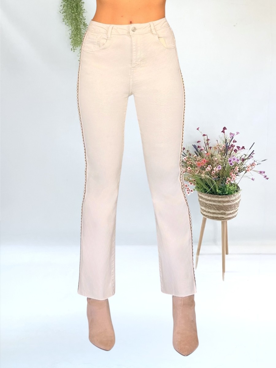 Pantalon Diletta beige