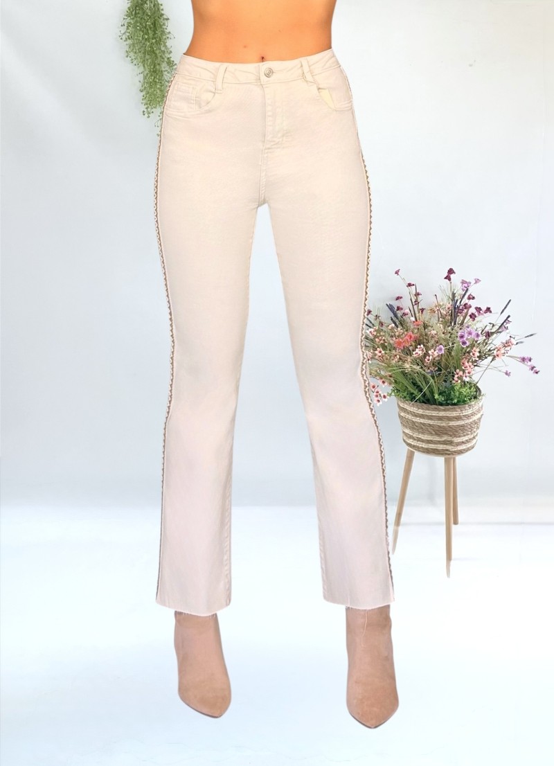 Pantalon Diletta beige