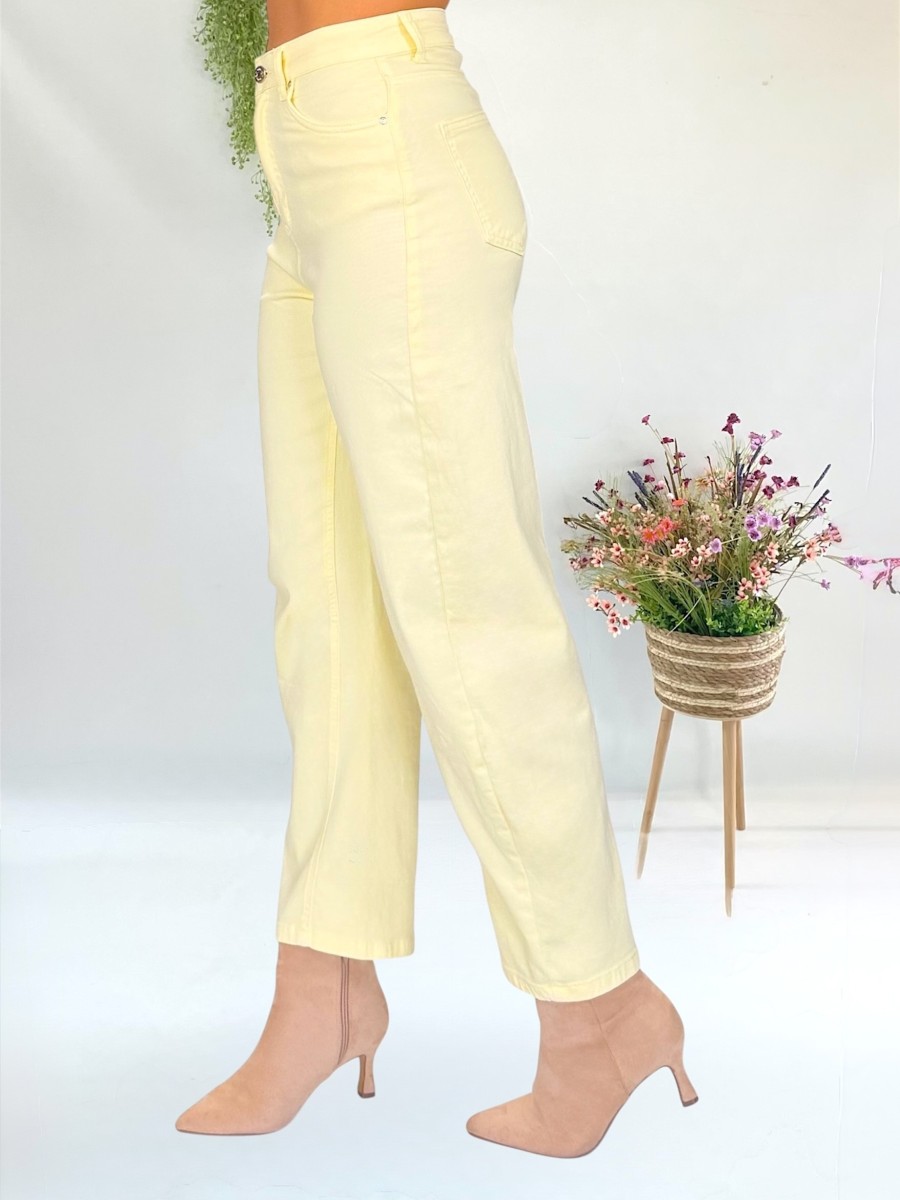 Pantalon vaquero amarillo Balloon