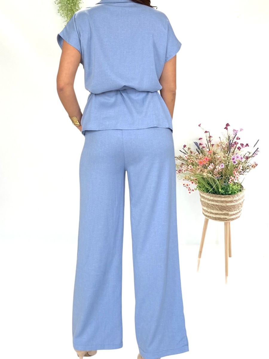 Conjunto Sunset de blusa y pantalón