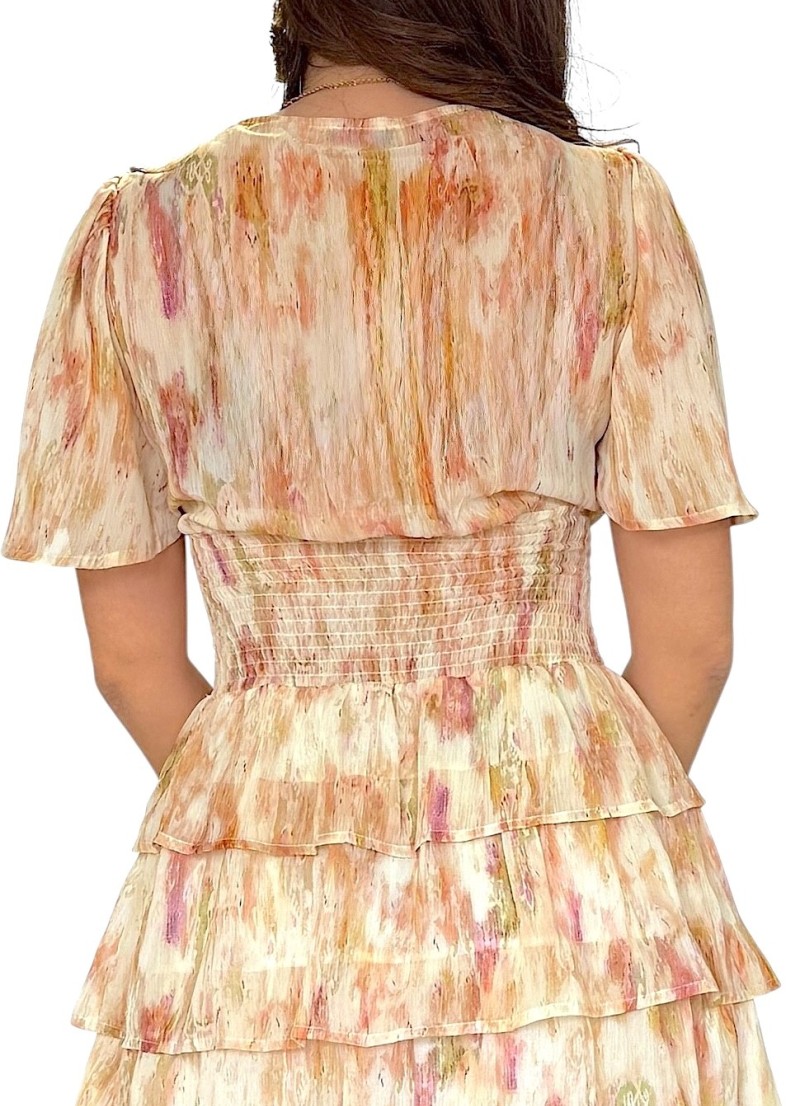 Vestido Diane amarillos suave