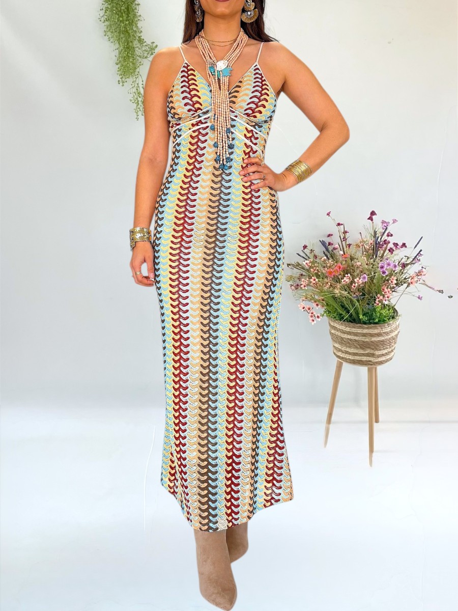 Vestido Siren multicolor