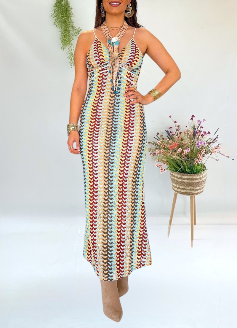 Vestido Siren multicolor